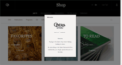 Desktop Screenshot of boutique.operadeparis.fr